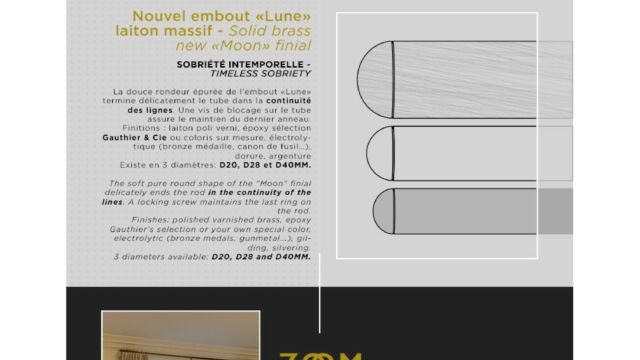 Hostys 2022 - embout tringle contemporain modèle lune