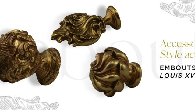 Sélection d'embouts style Louix XV / Selection of Louis XV style finials