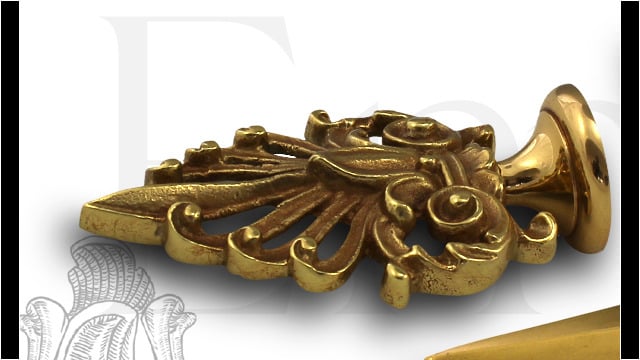 Accessoires de style Empire modèle palmette