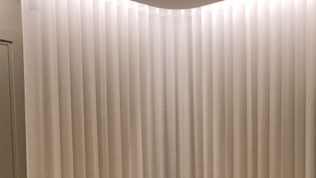 Rail ultra silencieux avec angle et télécommandé