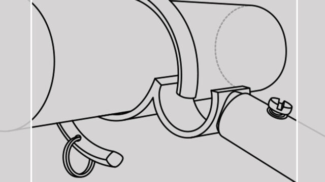 supports passing et anneaux passing pour tringles diamètre 20mm, 28mm et 40mm