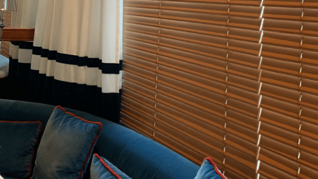 Des stores de luxe sur mesure, lamelles 50 mm fabriqués en France pour un Palace à Maxico