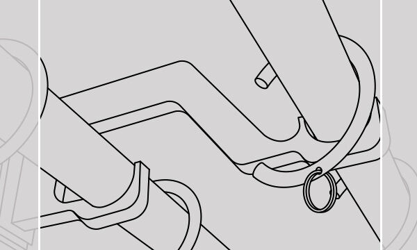 support pour rideaux grandes longueurs en un seul pan