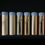 Décors électrolytiques pour tringles à rideaux, accessoires (embouts, rosaces...) et rails décoratifs, gamme Les Dorés