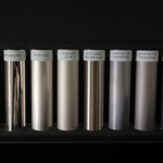 Décors électrolytiques pour tringles à rideaux, accessoires (embouts, rosaces...) et rails décoratifs, gamme Les Nickel