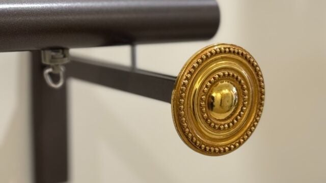 accessoires laiton de Style pour tringles à rideaux